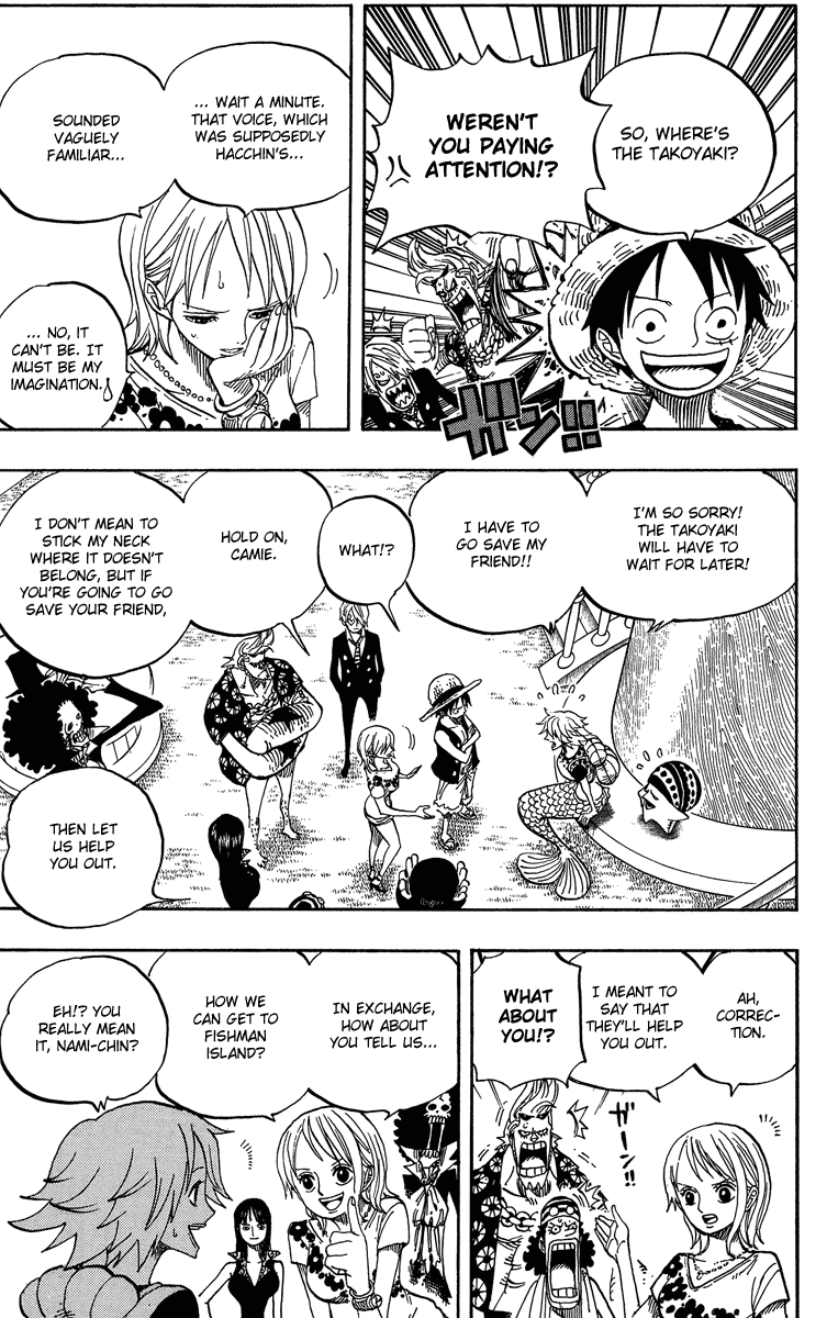 One Piece, Chapter 491 image 09
